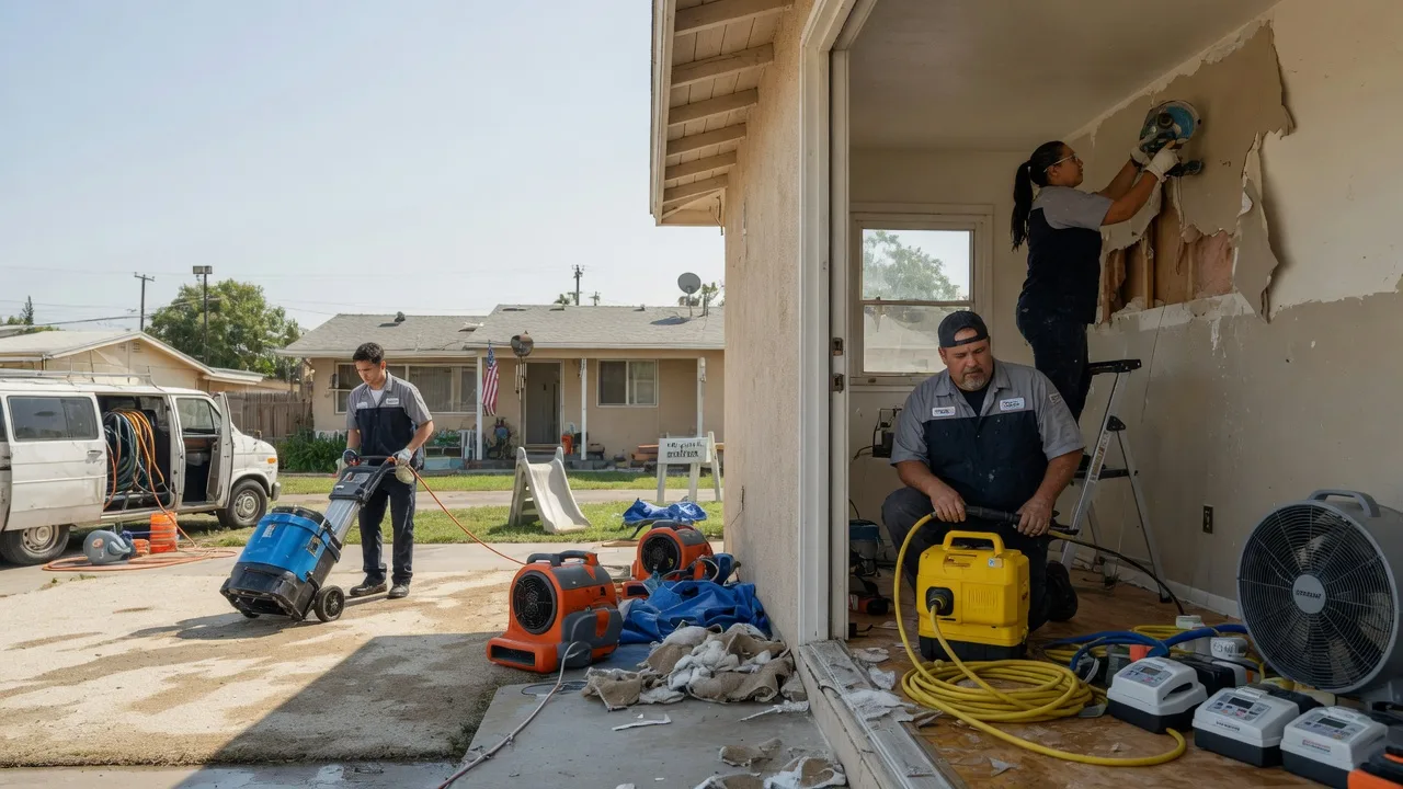 Water Damage Restoration in Orange, CA near me
